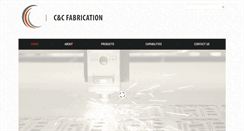 Desktop Screenshot of candcfabrication.net