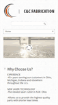 Mobile Screenshot of candcfabrication.net